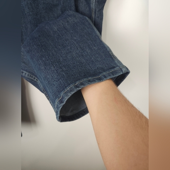 Lee Carpenter Loose Fit Straight Leg Quartz Stone Jeans 48x29 - Picture 7 of 11